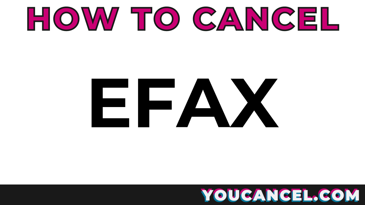 How To Cancel eFax