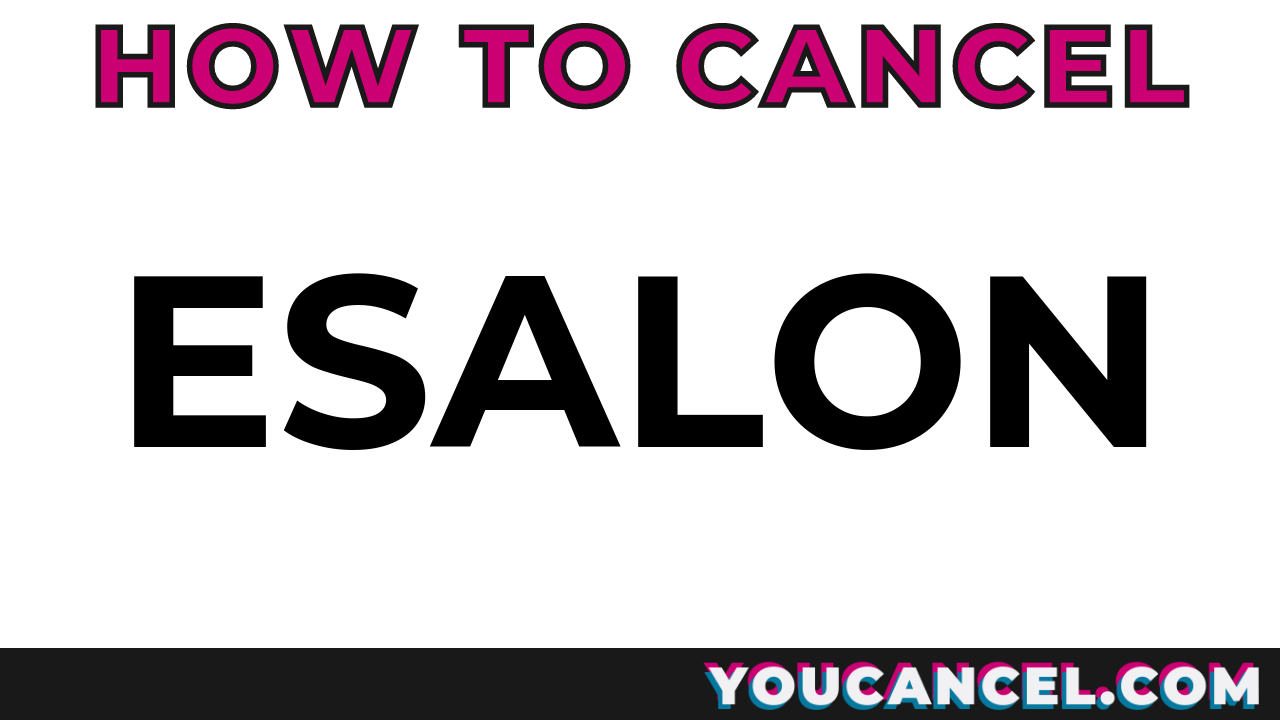 How To Cancel eSalon