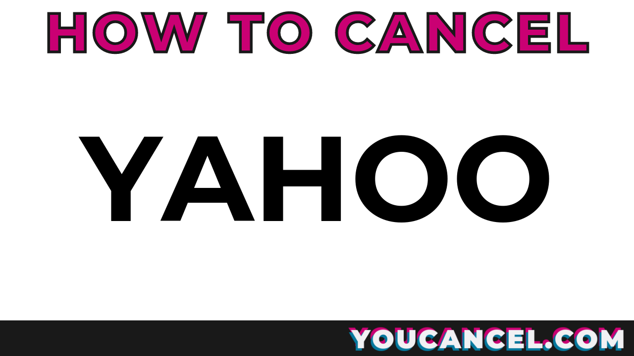 How To Cancel Yahoo