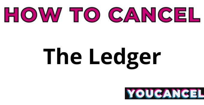 How To Cancel The Ledger