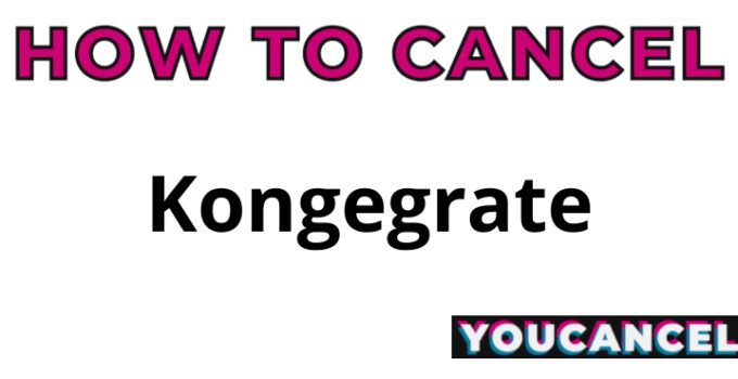 How To Cancel Kongegrate